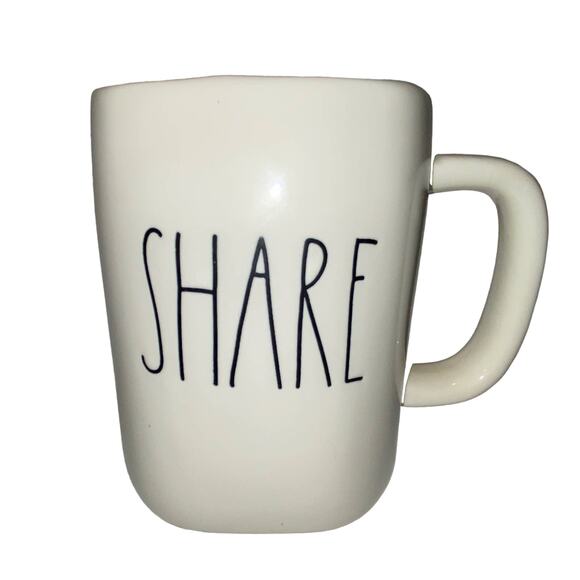 RAE DUUN “SHARE” COFFE TEA MUG - Picture 1 of 4